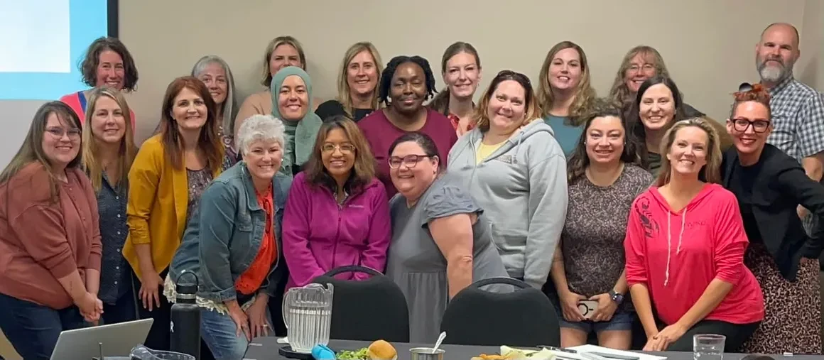 Newly certified TESOL SWEL coaches gathered together at the North Dakota Department of Public Instruction
